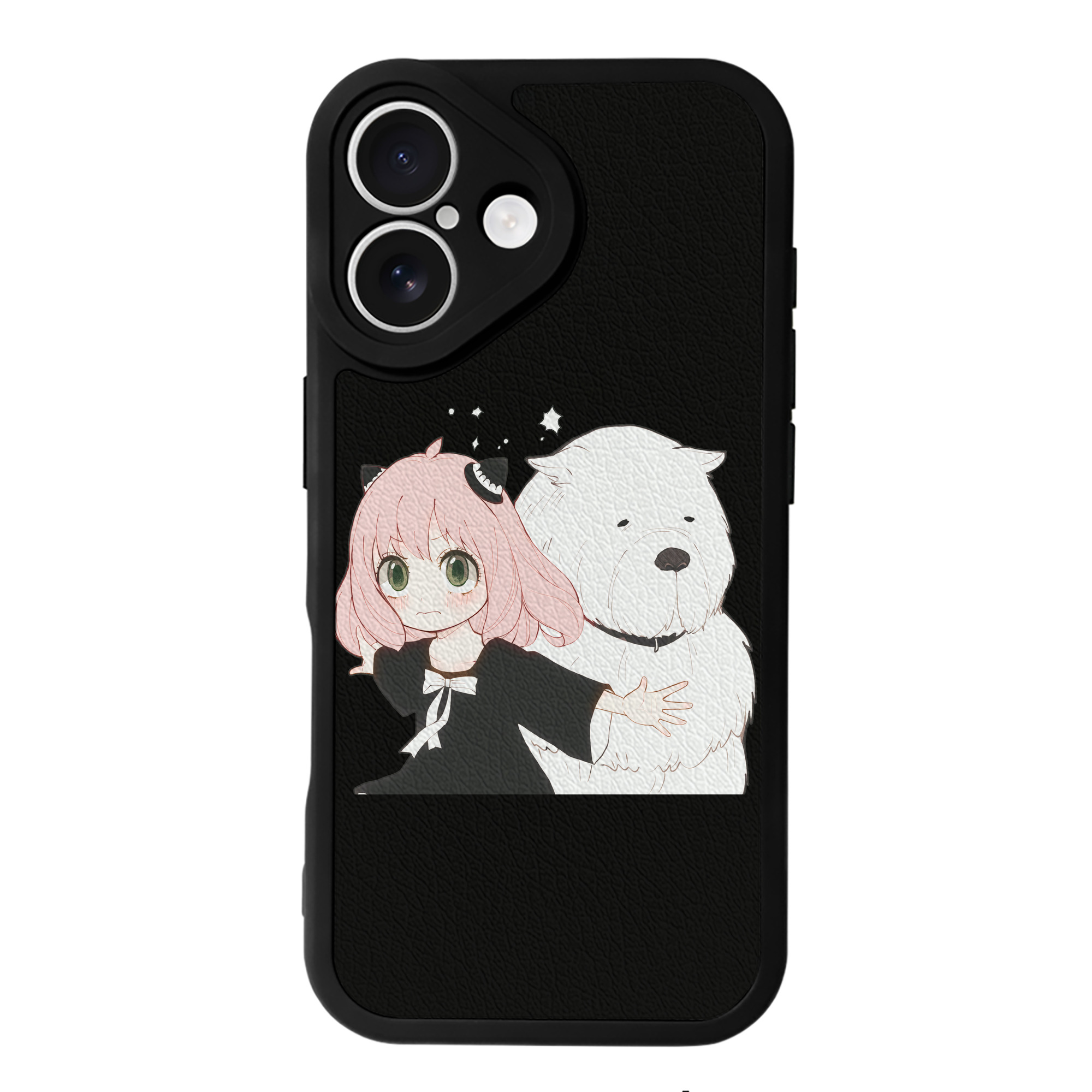 （画像用） SPY×FAMILY间谍家家酒 【iPhone 16シリーズ対応】シリコンスマホケース（レザー調） 材質：シリコン
